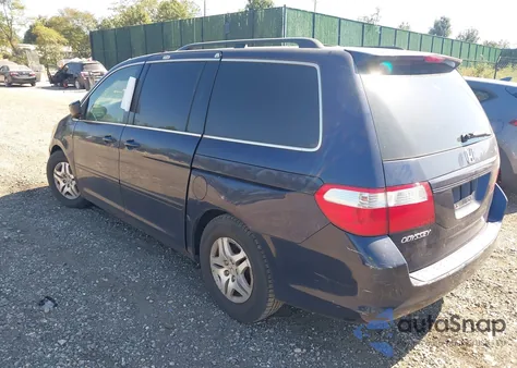 2007 Honda Odyssey Ex-L z USA, uszkodzony, nr VIN 5FNRL38747B079220